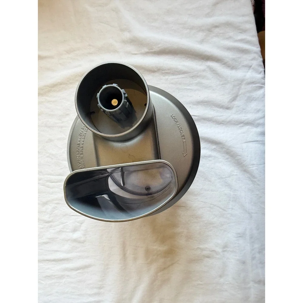 Cuisinart HB6092-UL 4-Cup Food Processor Attachment Gunmetal Grey Clear Bowl